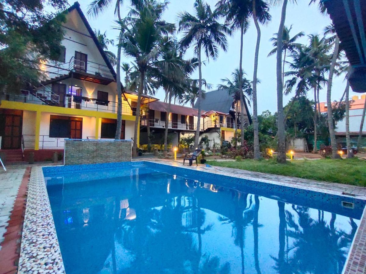 Pv Cottages - Serenity Beach Puducherry Zewnętrze zdjęcie